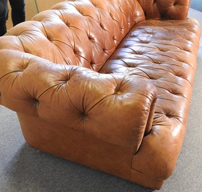 Lot 358 - A chesterfield sofa