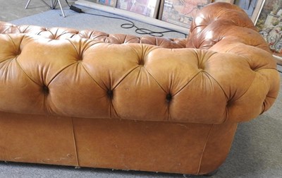 Lot 358 - A chesterfield sofa