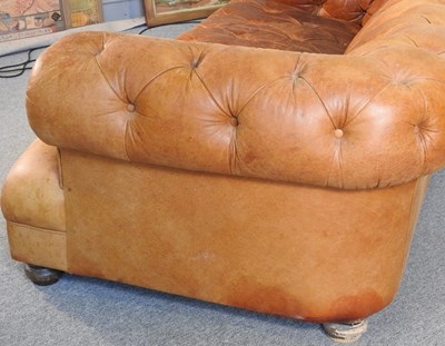 Lot 358 - A chesterfield sofa