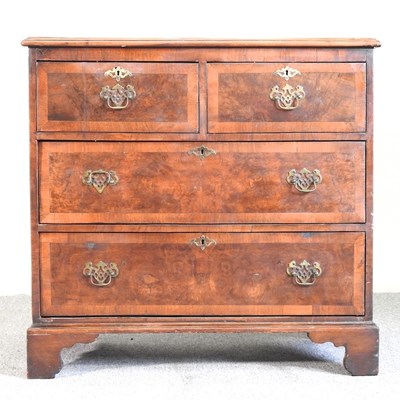 Lot 472 - An 18th century style walnut and crossbanded...