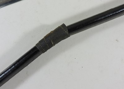 Lot 42 - A Victorian Court sword, having a wire bound...