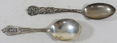 Lot 99 - An 18th century silver marrow scoop, circa...