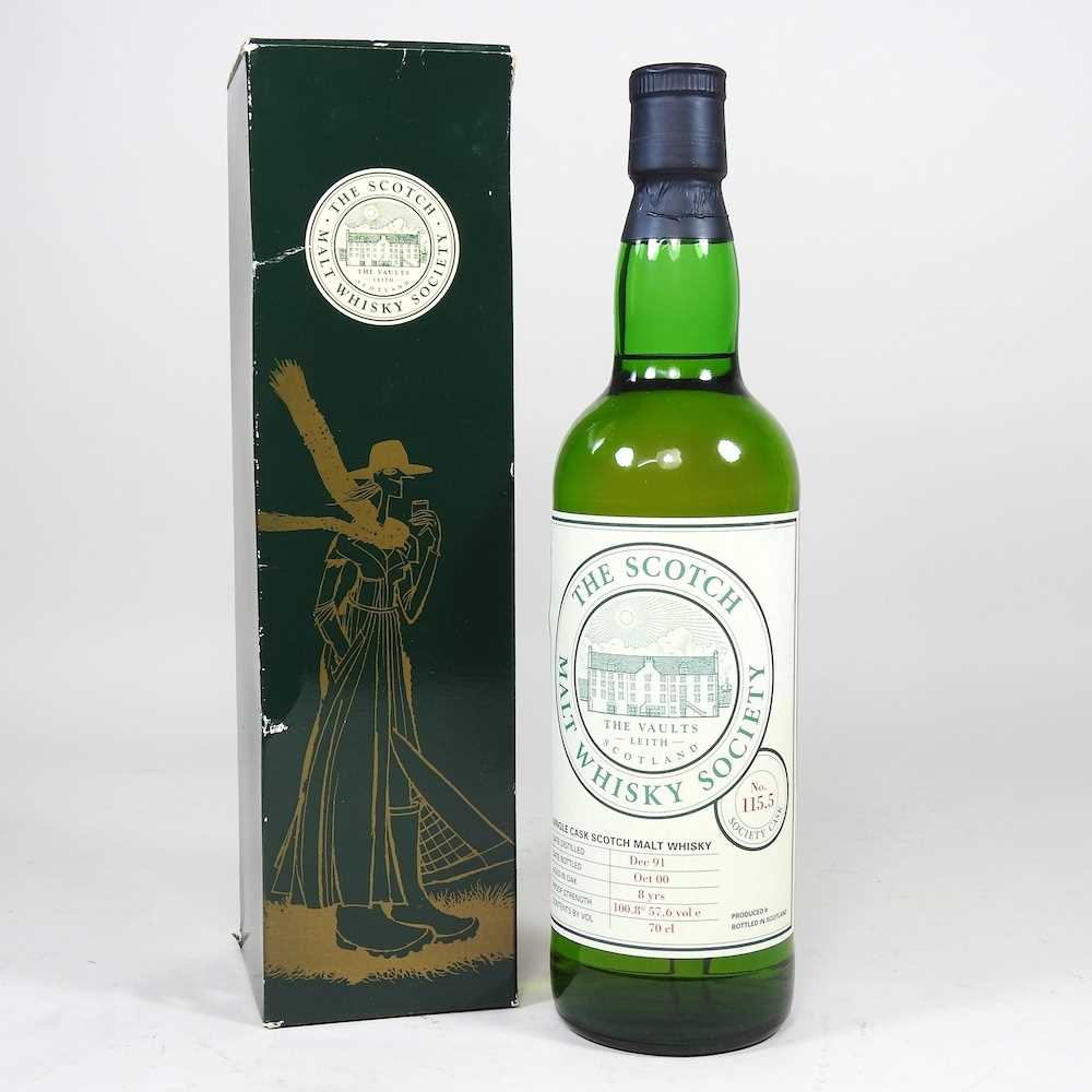 Lot 65 - The Scotch Malt Whisky Society 1991 single...