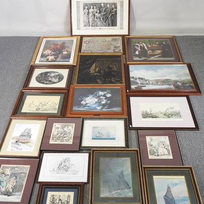 Lot 622 - Pictures and prints