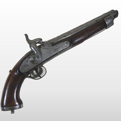 Lot 243 - A percussion pistol