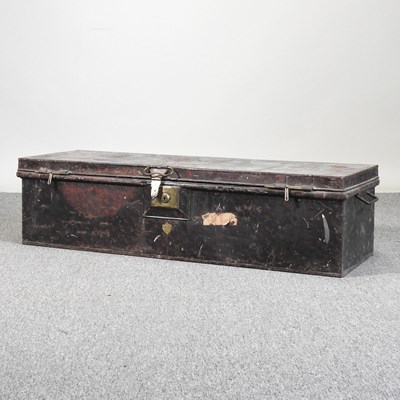 Lot 364 - A military trunk