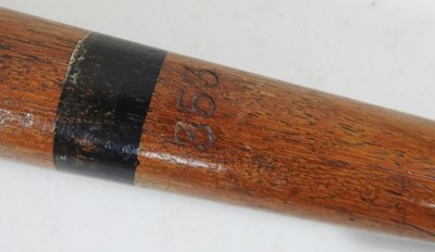 Lot 44 - A Victorian wooden policeman's truncheon,...