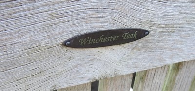 Lot 2 - A Winchester teak garden set