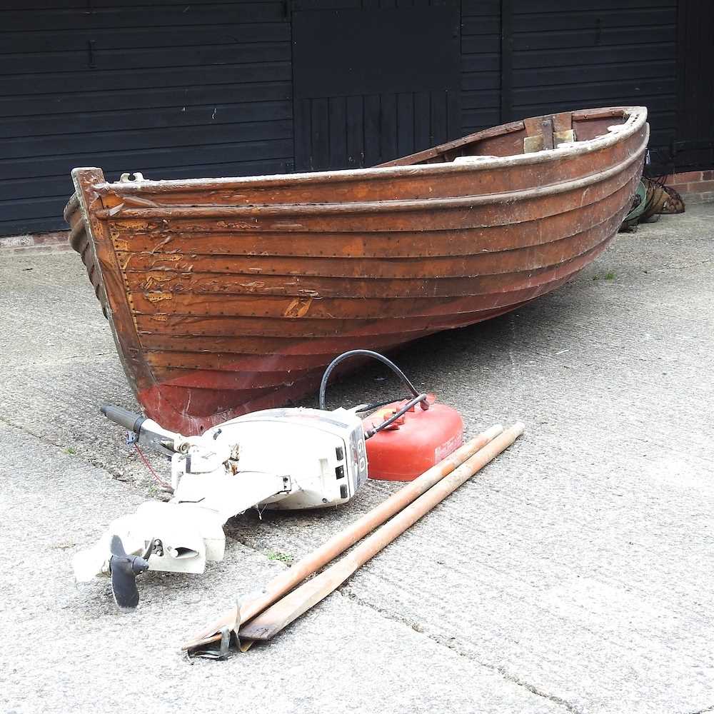 Lot 4 - A large wooden boat