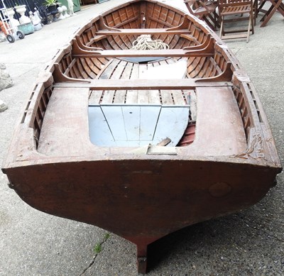 Lot 4 - A large wooden boat