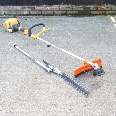 Lot 620 - A Stiga petrol strimmer/cutter