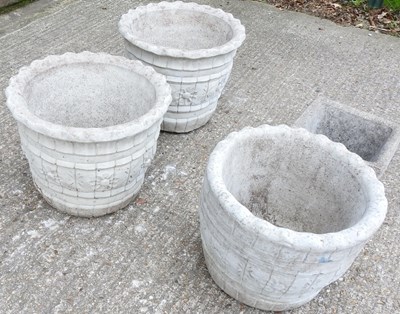 Lot 296 - Four garden pots