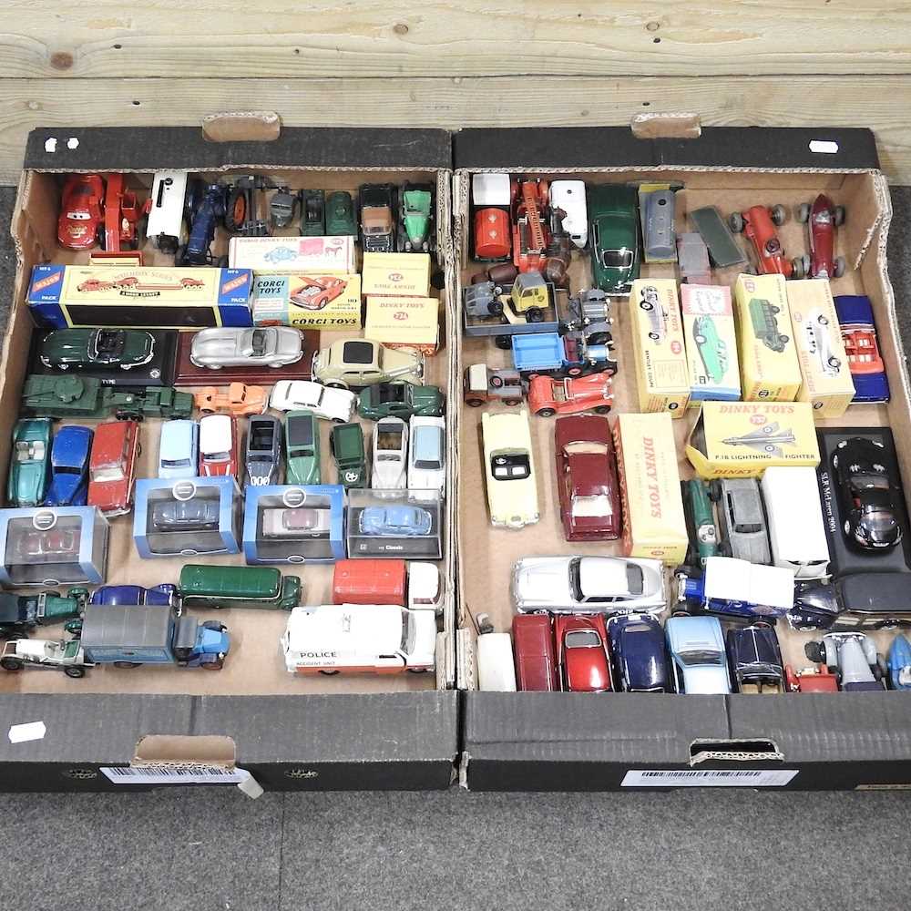 Lot 583 - A collection of vintage diecast model vehicles