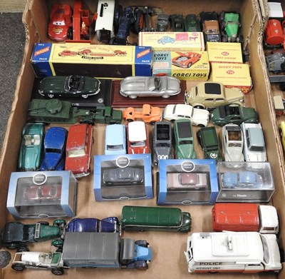 Lot 583 - A collection of vintage diecast model vehicles