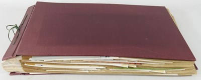 Lot 417 - An album of 20th century cruise ship menus and...