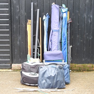 Lot 851 - A variety of fishing equipment, to include...