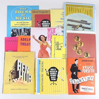 Lot 499 - A collection of vintage theatre programs