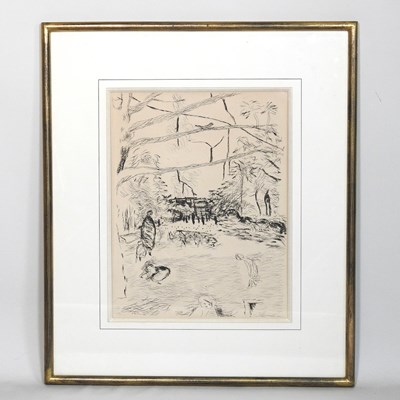 Lot 269 - Pierre Bonnard, French 1867-1947, Le Parc...