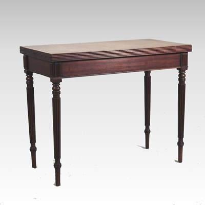 Lot 609 - A Regency mahogany tea table