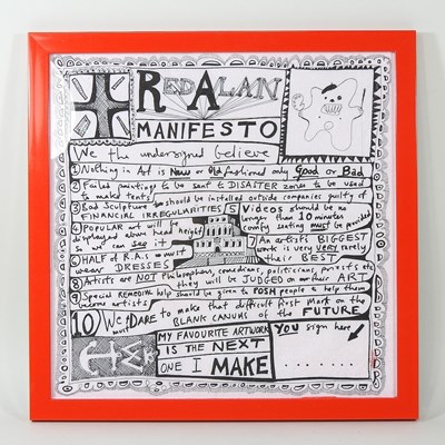 Lot 82 - Sir Grayson Perry RA, b1960, Red Alan...