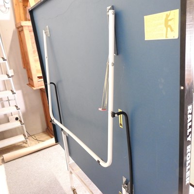 Lot 502 - A Jaques folding table tennis table, 154 x 280cm