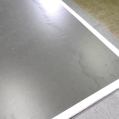 Lot 502 - A Jaques folding table tennis table, 154 x 280cm
