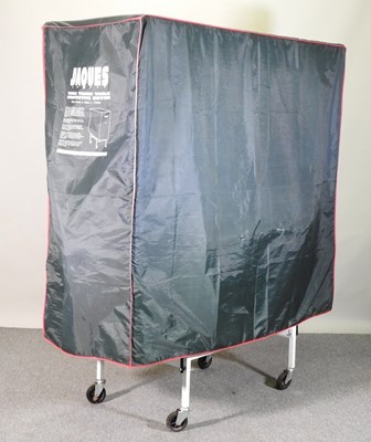 Lot 502 - A Jaques folding table tennis table, 154 x 280cm