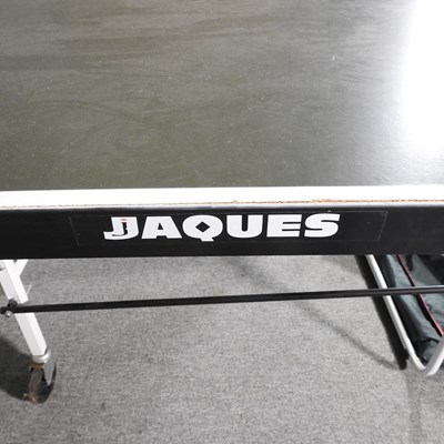 Lot 502 - A Jaques folding table tennis table, 154 x 280cm