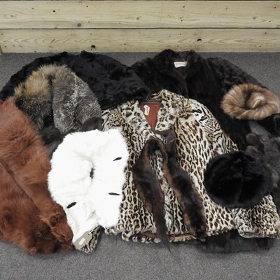 Lot 236 - A vintage fur coat