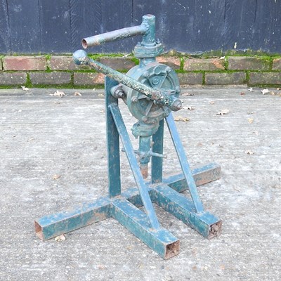 Lot 428 - An iron water pump