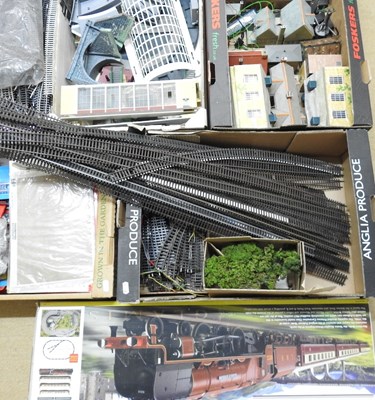 Lot 292 - A large collection of Hornby 00 gauge model...