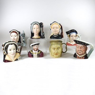 Lot 680 - A Royal Doulton King Henry VIII character jug,...