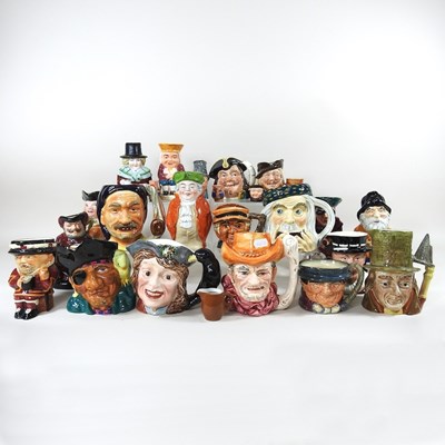 Lot 529 - A Royal Doulton Robin Hood character jug, 9cm...