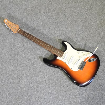 Lot 350 - A Gould Fender style electric guitar, 100cm,...