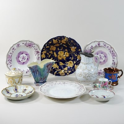 Lot 197 - A 19th century Meissen porcelain dish