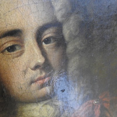Lot 78 - Manner of Sir Godfrey Kneller, 1646-1723, head...