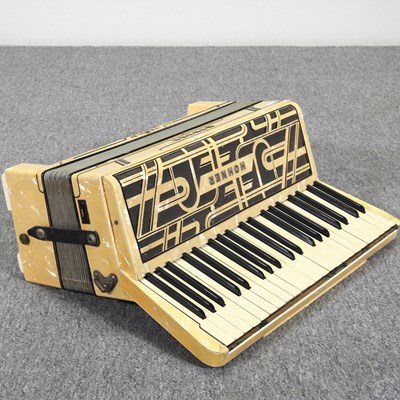 Lot 562 - A Hohner Verdi IV accordion, in a hard case