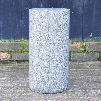 Lot 46 - A granite column, 46cm high