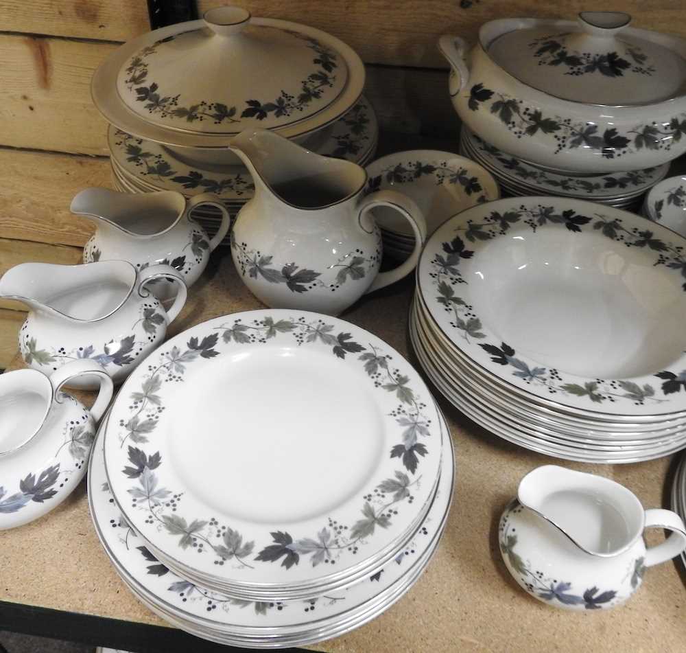 Lot 120 An extensive Royal Doulton Burgundy pattern