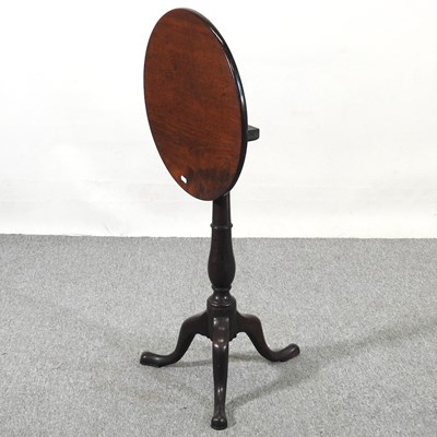 Lot 427 - A 19th century mahogany occasional table, with...