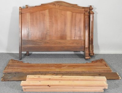 Lot 411 - An early 20th century French fruitwood...