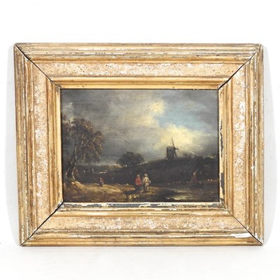 Lot 220 - Continental school, 19th century, landscape...