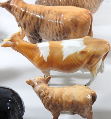 Lot 301 - A Beswick porcelain Hereford bull, Ch of...