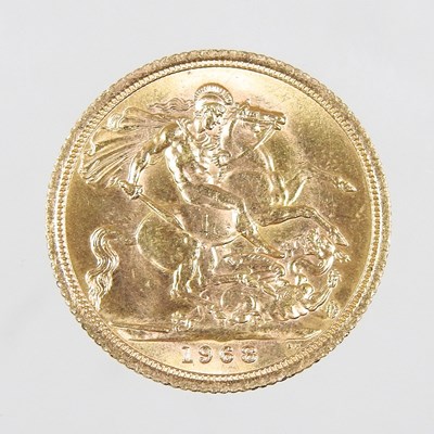 Lot 11 - An Elizabeth II sovereign, dated 1968