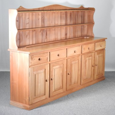 Lot 364 - A handmade light ash dresser base, of large...