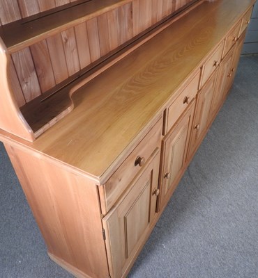 Lot 364 - A handmade light ash dresser base, of large...