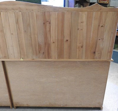 Lot 364 - A handmade light ash dresser base, of large...