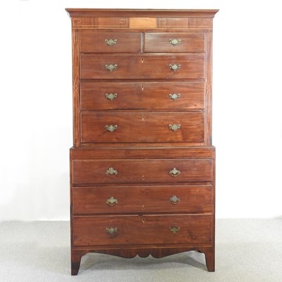 Lot 547 - An early 19th century mahogany and inlaid...