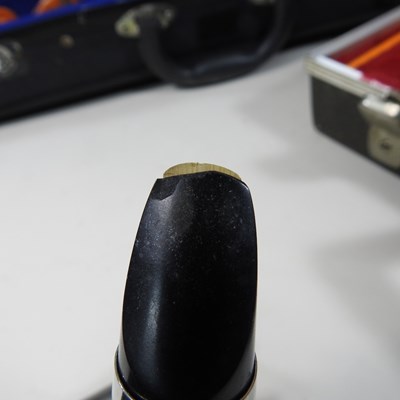 Lot 555 - A Boosey & Hawkes Regent clarinet, cased,...