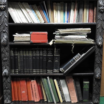 Lot 532 - A collection of books, of motoring interest,...